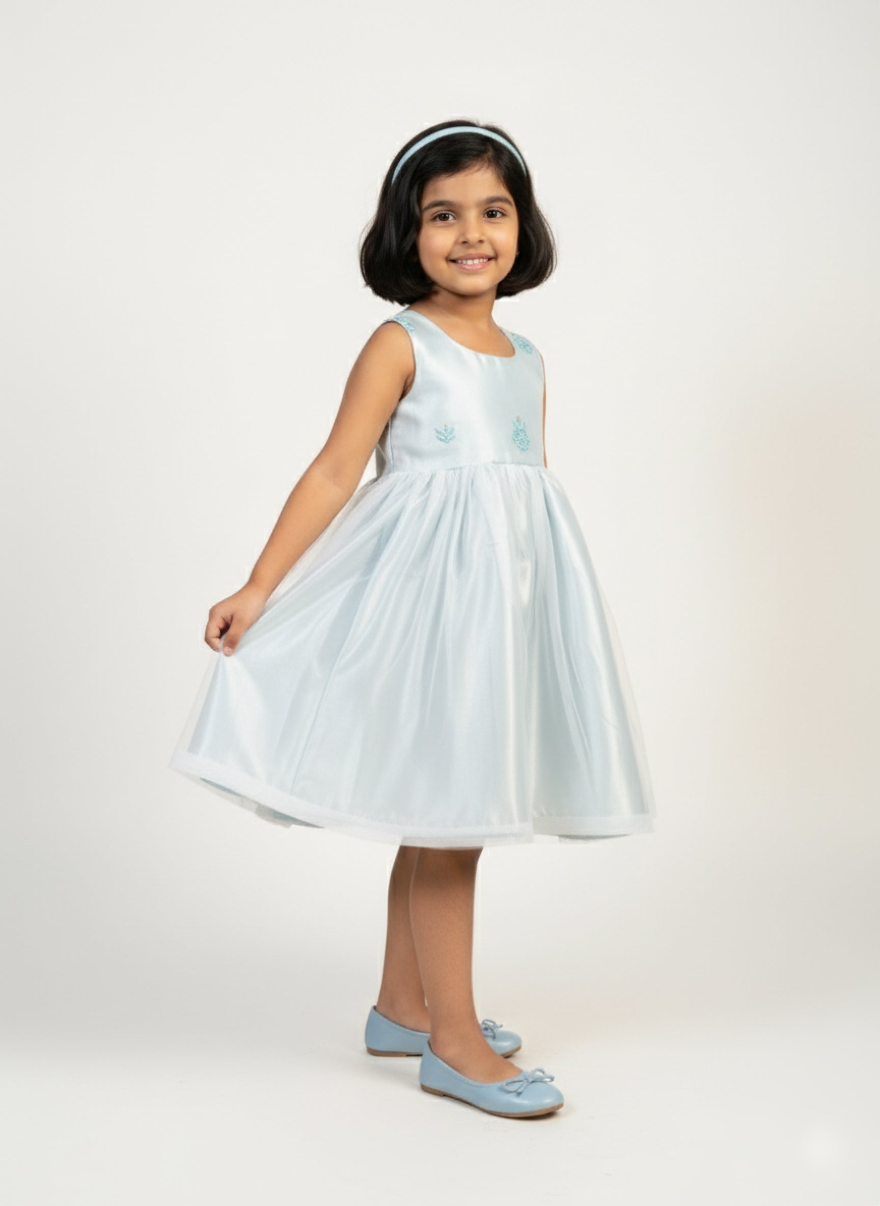 Image of Cloudy Sky Twirl Frock